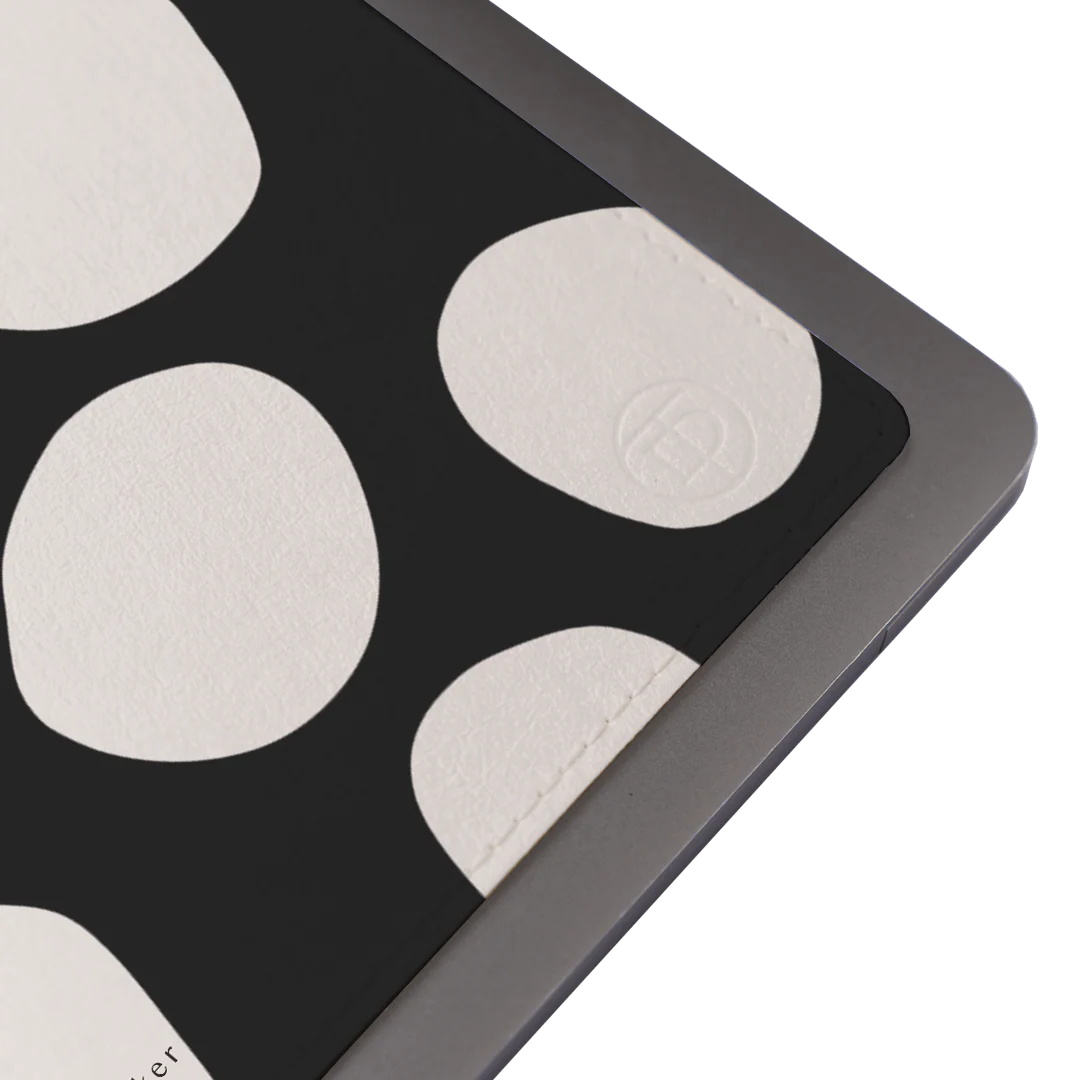 Pebbles Noir Laptop Skin - Image 3